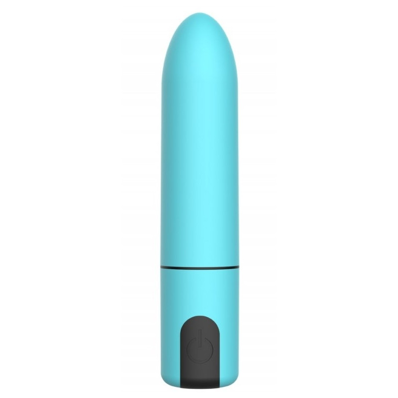 MyPlayToys Mini Vibro Happy Bleu
